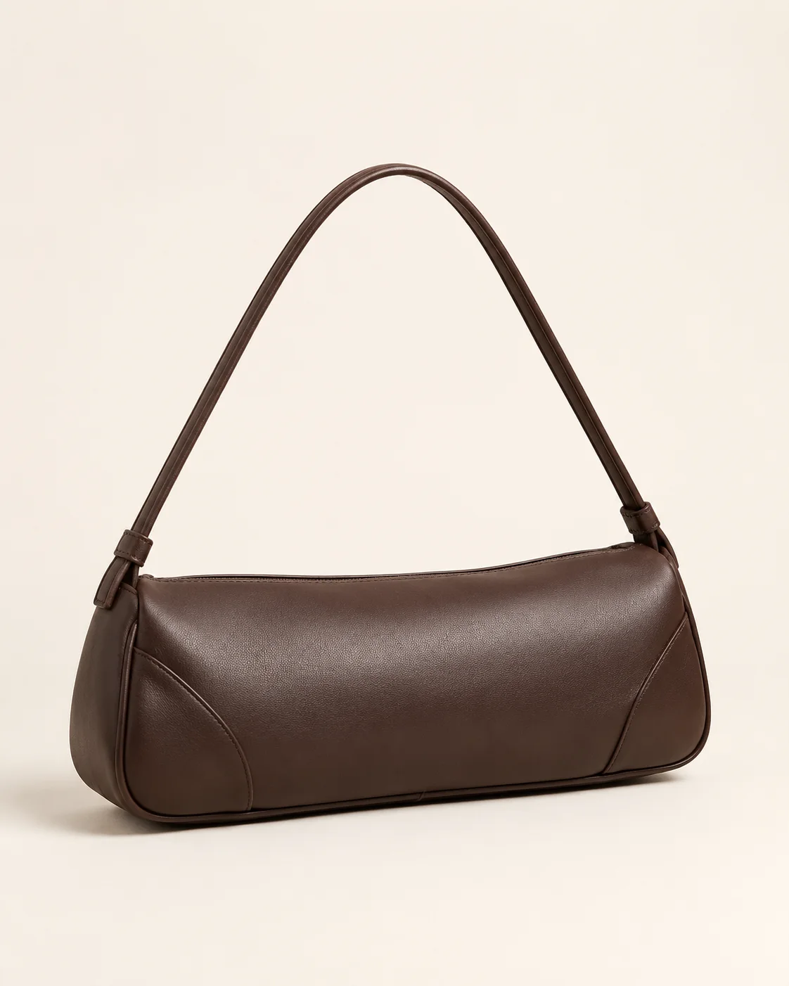 Original east-west shoulder bag concept for private label development