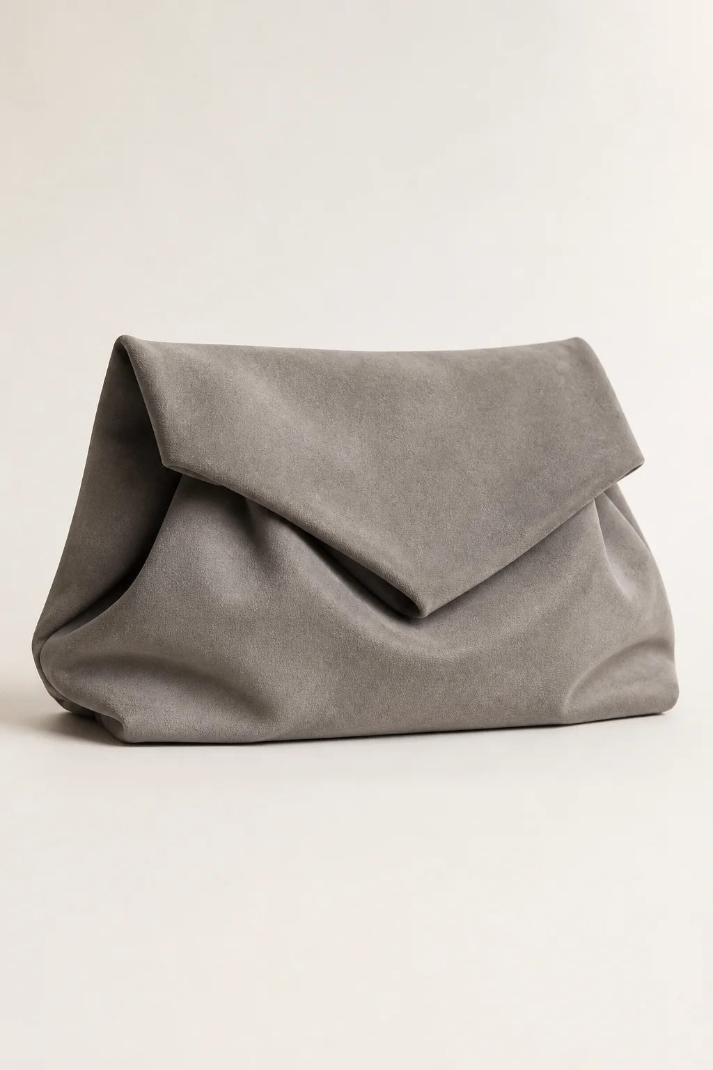 Previous oversized soft clutch concept for private label development