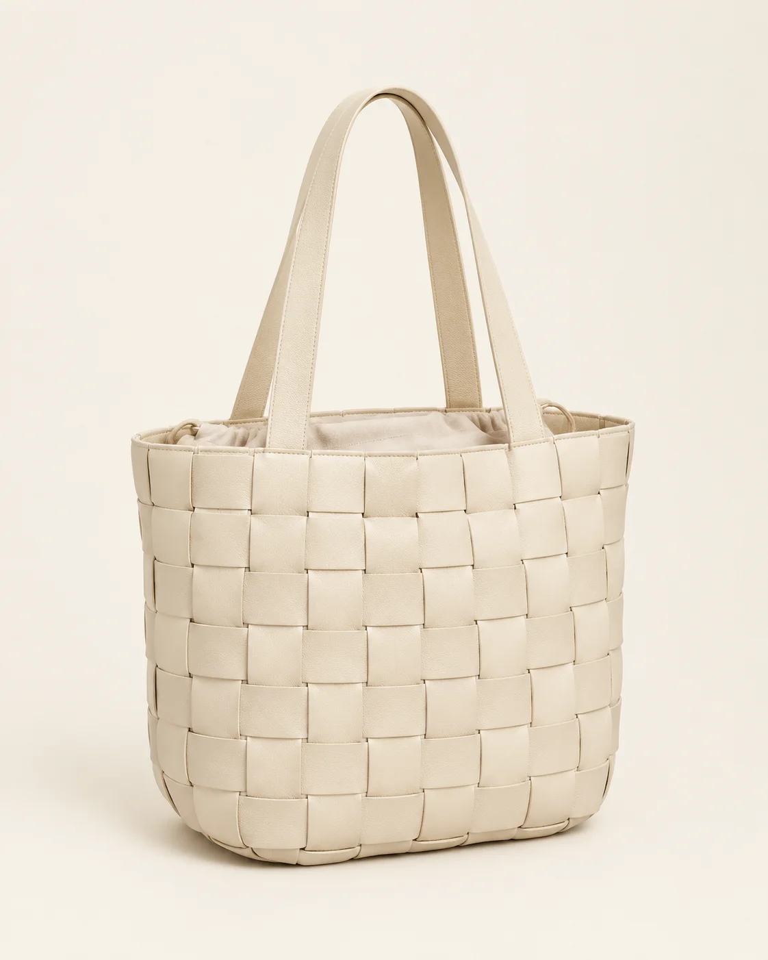Previous woven tote bag concept for private label development