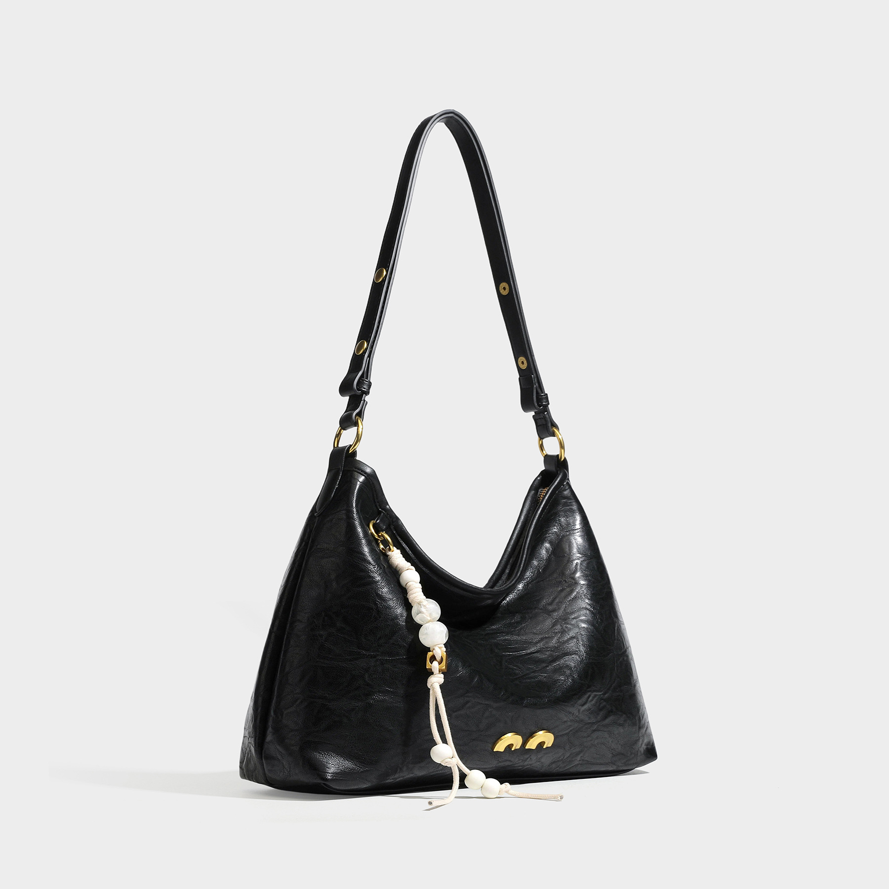 Soft PU Slouch Shoulder Bag PU product reference M13P7028