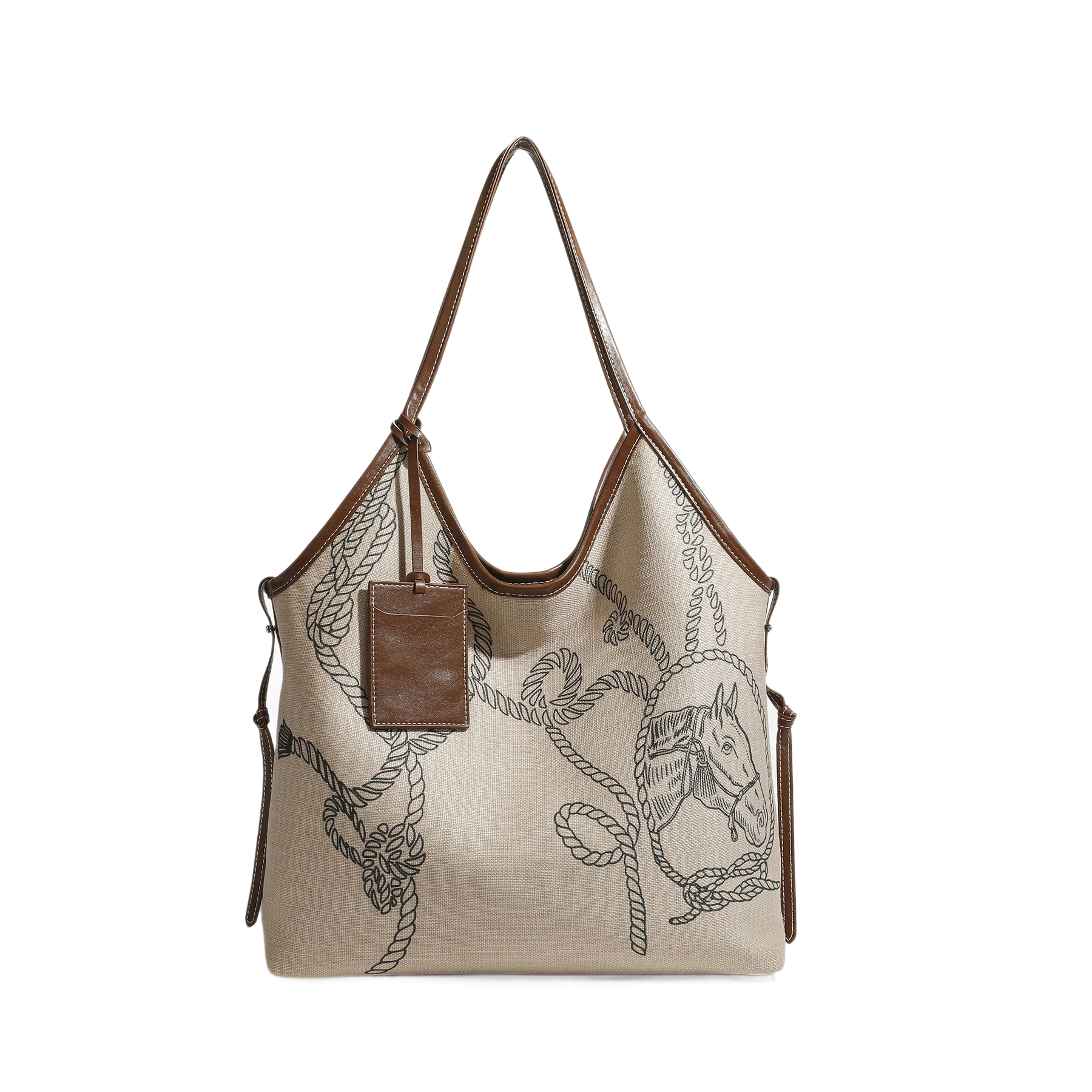 Real sample reference of a canvas tote bag